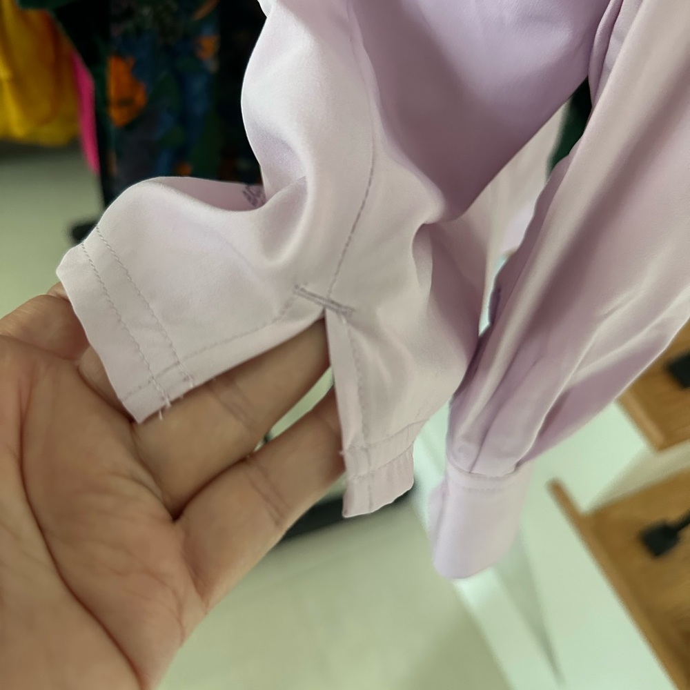 Element Women's Light Pink Button-Up Blouse - Picture 2 of 4